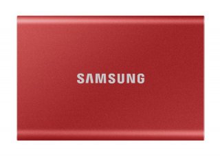 Samsung T7 500GB USB 3.2 külső SSD - piros