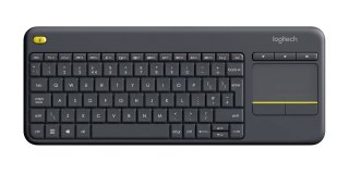 Logitech K400 Plus érintőpaddal ellátott billentyűzet(HU) - Fekete