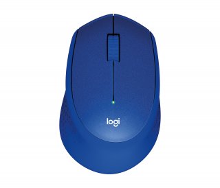 Logitech M330 Silent Plus vezeték nélküli egér - Kék