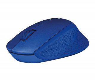 Logitech M330 Silent Plus vezeték nélküli egér - Kék