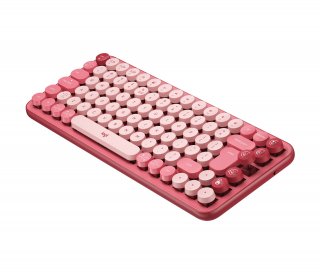 LOGITECH POP Keys Vezeték nélküli Mechanikus Billentyűzet Emoji Gombokkal - Angol kiosztás