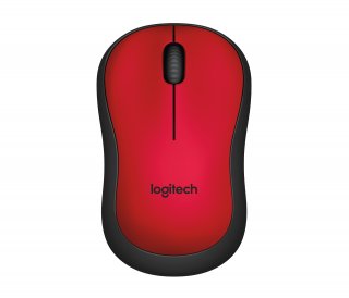Logitech M220 Silent vezeték nélküli egér - Piros