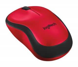 Logitech M220 Silent vezeték nélküli egér - Piros