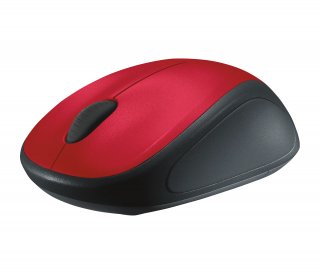 Logitech Wireless Mouse M235 - Piros