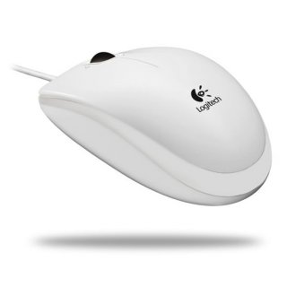Logitech B100 Optical USB Mouse - Fehér