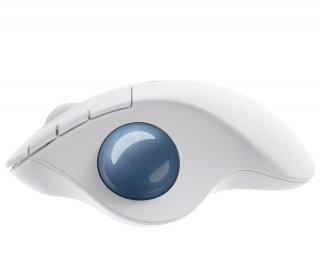 Logitech Ergo M575 Vezeték nélküli hanyattegér - piszkosfehér