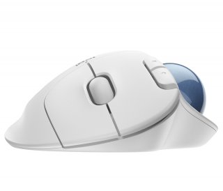 Logitech Ergo M575 Vezeték nélküli hanyattegér - piszkosfehér