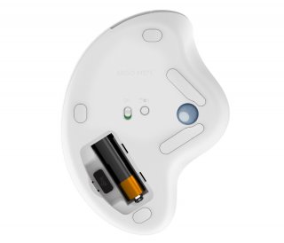 Logitech Ergo M575 Vezeték nélküli hanyattegér - piszkosfehér