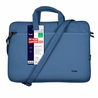 Trust Bologna Slim Eco 16" notebook táska - Kék