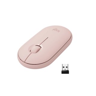 Logitech Pebble M350 Vezeték nélküli Egér - Rózsaszín