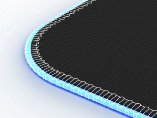 Hama uRage Lethality 400 ILL XXL világító gaming egérpad - Fekete