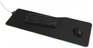 Hama uRage Lethality 400 ILL XXL világító gaming egérpad - Fekete