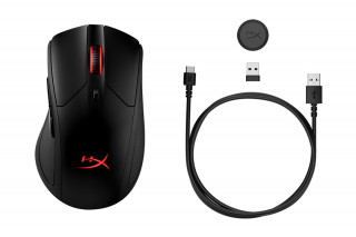 HyperX Pulsefire Dart Vezeték Nélküli Gaming Egér - Fekete