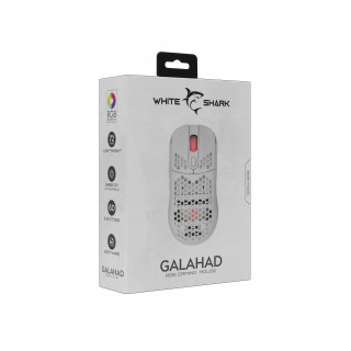 White Shark GALAHAD White Gaming Egér
