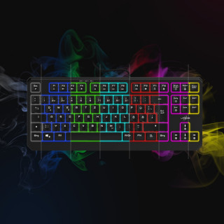 Hama uRage Exodus 220 TKL RGB LED Gamer Billentyűzet - Magyar kiosztás