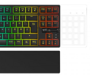 Hama uRage M3chanical Exodus 860 TKL (Blue Switch) RGB LED Gaming Billentyűzet