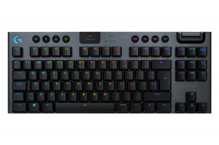 Logitech G915 TKL LightSpeed - Vezeték Nélküli Mechanikus RGB Gaming Billentyűzet - Angol Kiosztás!