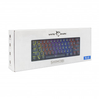 White Shark SHINOBI Mechanikus Gamer Billentyűzet - Angol kiosztás