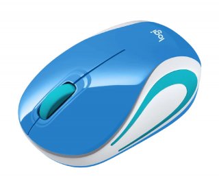 Logitech M187 mini vezeték nélküli egér - kék