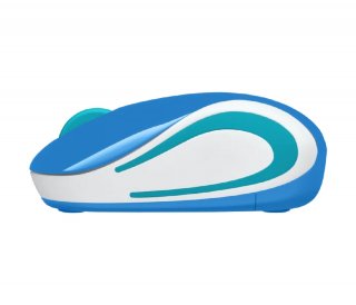 Logitech M187 mini vezeték nélküli egér - kék