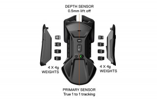 SteelSeries Rival 650 - Fekete - Vezeték Nélküli Gaming Egér