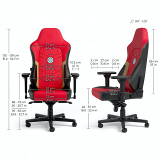 Noblechairs HERO Iron Man Special Edition Gaming Szék