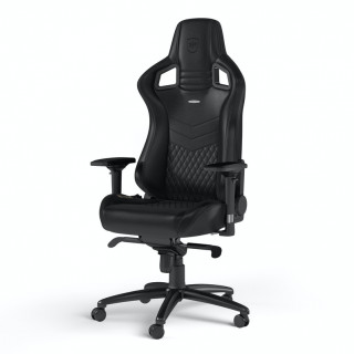 Noblechairs EPIC Valódi Bőr Black Gaming Szék