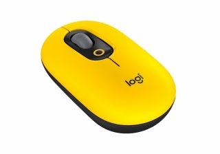 Logitech POP Mouse - Blast/Yellow - Vezeték nélküli egér testreszabható hangulatjelekkel