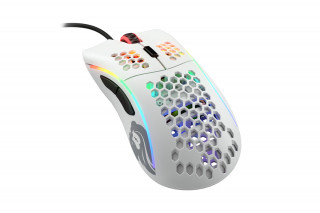 Glorious Model D - RGB Optikai Gaming Egér - Fehér