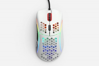 Glorious Model D - RGB Optikai Gaming Egér - Fehér