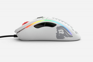 Glorious Model D - RGB Optikai Gaming Egér - Fehér