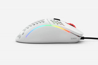 Glorious Model D - RGB Optikai Gaming Egér - Fehér