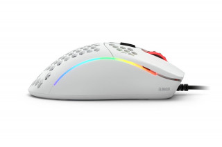 Glorious Model D- - RGB Optikai Gaming Egér - Fehér