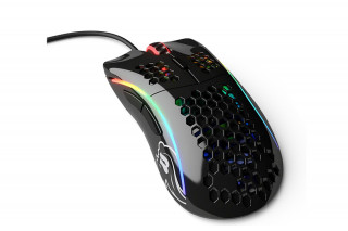 Glorious Model D Glossy - RGB Optikai Gaming Egér - Fényes Fekete