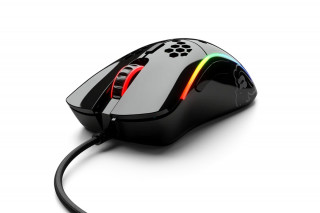Glorious Model D- Glossy - RGB Optikai Gaming Egér - Fényes Fekete