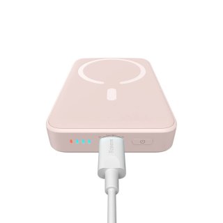 Baseus Magnetic mini Powerbank 10000mAh 20W Rózsaszín