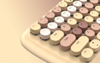 MOFII Candy M vezetékes Mechanikus Billentyűzet - Angol kiosztás