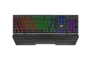 Havit Gamenote KB856L Mechanikus Gamer Billentyűzet - Angol kiosztás
