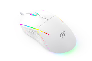 Havit MS961 - Fehér - RGB Gaming Egér