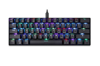 Motospeed CK61 Mechanikus Gamer Billentyűzet - Angol kiosztás