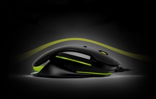 Delux M627 vezeték nélküli gamer 2.4G RGB egér - Fekete