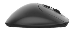 Delux MT1 DB vezeték nélküli ergonomikus egér Bluetooth + 2.4GHz - Fekete