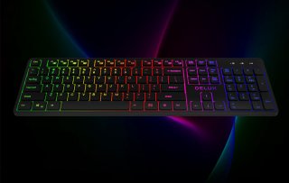 Delux SK800GL 2.4G Silent RGB Vezeték nélküli billentyűzet