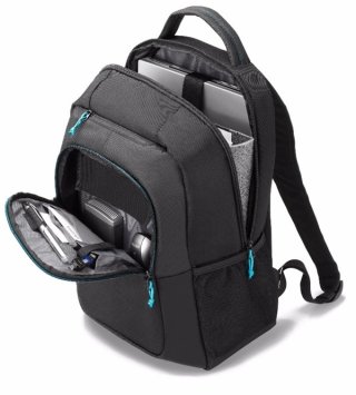 Dicota Backpack Spin 14-15.6" fekete hátizsák