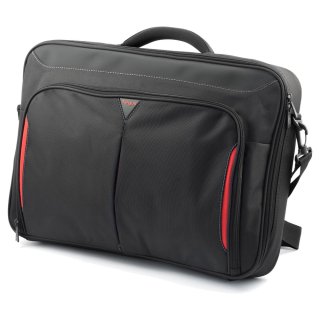 TARGUS Notebook táska Briefcase / Classic 14" Clamshell Case - Black/Red