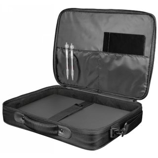 TRUST Notebook táska 24189 (Atlanta Recycled Bag for 15.6" laptops - black)