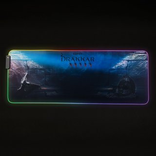 Konix Drakkar Hetland RGB XL Gamer Egérpad - színes