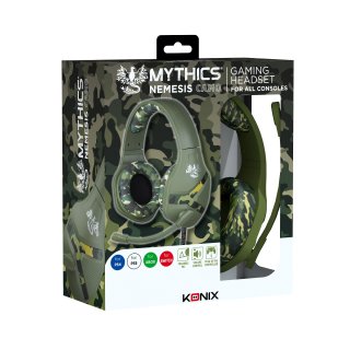 Konix Mythics Nemesis Camo Gamer Headset