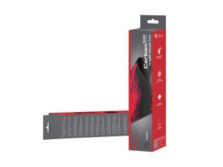 Genesis Carbon 500 "M" Haze- fekete-piros - Gaming Egérpad