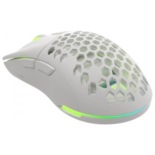 Genesis Zircon X Vezeték nélküli gamer egér Jubileumi kiadás 19000DPI, fehér